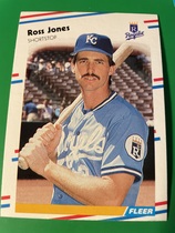 1988 Fleer Base Set #262 Ross Jones