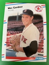 1988 Fleer Base Set #352 Wes Gardner