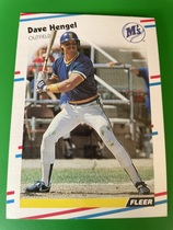 1988 Fleer Base Set #375 Dave Hengel