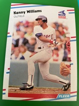 1988 Fleer Base Set #412 Kenny Williams