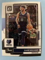 2022 Donruss Optic #188 Ziaire Williams