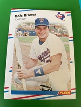 1988 Fleer Base Set #461 Bob Brower