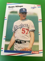 1988 Fleer Base Set #519 Shawn Hillegas