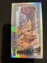 2022 Topps Chrome Allen & Ginter Mini Inside the Park #ITP-10 Zion National Park