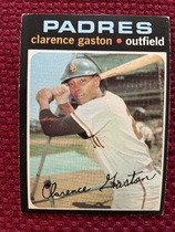 1971 Topps Base Set #25 Clarence Gaston
