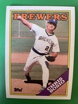 1988 Topps Base Set #137 Chris Bosio