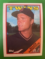 1988 Topps Base Set #101 Allan Anderson