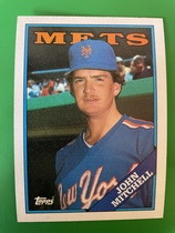 1988 Topps Base Set #207 John Mitchell