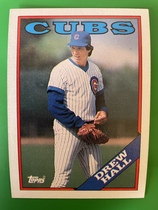 1988 Topps Base Set #262 Drew Hall