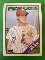 1988 Topps Base Set #378 Todd Frohwirth