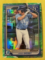 2024 Bowman Chrome Prospects Lunar Glow Refractor #BCP-19 Jared Dickey