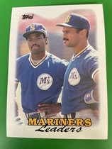 1988 Topps Base Set #519 Mariners Team