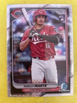 2024 Bowman Chrome Mega Box (Mojo Refractor) #80 Noelvi Marte