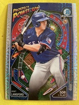 2024 Bowman Chrome Mega Box Prospect Power-Up (Mojo Refractor) #PP-3 Wyatt Langford