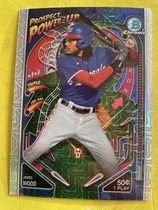 2024 Bowman Chrome Mega Box Prospect Power-Up (Mojo Refractor) #PP-14 James Wood