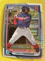 2024 Bowman Chrome Mega Box Prospects (Mojo Refractor) #BCP-139 Yoeilin Cespedes