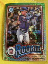 2024 Bowman Chrome Mega Box Rookie of the Year (Mojo Refractor) #ROY-13 Pete Crow-Armstrong