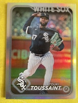 2024 Topps Rainbow Foilboard Series 2 #385 Touki Toussaint