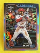 2024 Topps Chrome Refractor #251 Victor Scott