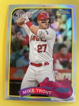 2024 Topps Chrome 1989 Topps #89CB-1 Mike Trout