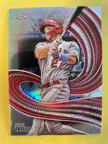 2024 Topps Chrome Strokes #S-1 Mike Trout