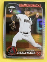 2024 Topps Chrome Prism Refractor #178 Andrew Saalfrank