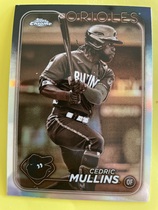 2024 Topps Chrome Sepia Refractor #82 Cedric Mullins