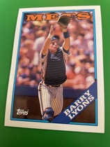 1988 Topps Base Set #633 Barry Lyons