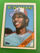 1988 Topps Base Set #647 Pascual Perez