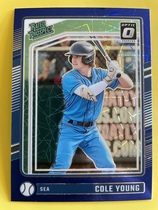 2024 Donruss Optic Blue Velocity #139 Cole Young