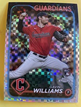 2024 Topps Chrome X-Fractor #15 Gavin Williams