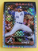 2024 Topps Chrome X-Fractor #197 Darius Vines