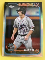 2024 Topps Pro Debut Chrome #PDC-123 Jake Deleo