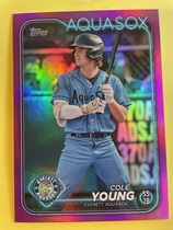 2024 Topps Pro Debut Fuchsia Foil #PD-76 Cole Young