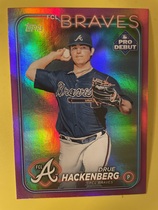 2024 Topps Pro Debut Fuchsia Foil #PD-93 Drue Hackenberg