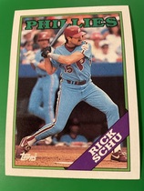 1988 Topps Base Set #731 Rick Schu