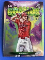 2024 Topps Chrome Cosmic Into the Cosmos #ITC-3 Mike Trout