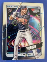 2024 Topps Chrome Cosmic #193 Jacob Young