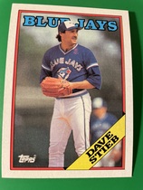 1988 Topps Base Set #775 Dave Stieb