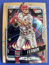 2024 Topps Chrome Cosmic #70 Jose Fermin