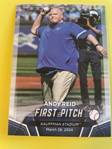 2024 Topps Update First Pitch #FP-6 Andy Reid