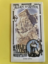 2024 Topps Allen & Ginter Mini Worlds Tallest Mountains #WTM-6 Cho Oyu