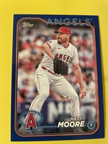 2024 Topps Update Royal Blue #US182 Matt Moore