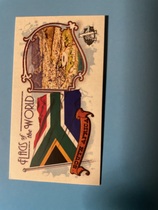 2024 Topps Allen & Ginter Mini Flags of the World #FOTW-18 South Africa