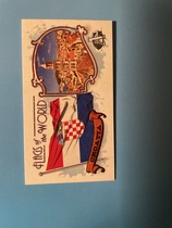 2024 Topps Allen & Ginter Mini Flags of the World #FOTW-33 Croatia