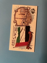 2024 Topps Allen & Ginter Mini Flags of the World #FOTW-41 United Arab Emirates