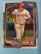 2024 Bowman Chrome Mega Box (Mojo Refractor) (CMP290) #82 Mike Trout