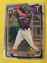 2024 Bowman Chrome Mega Box Prospects (Mojo Refractor) #BCP-170 Eduardo Beltre