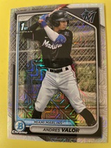 2024 Bowman Chrome Mega Box Prospects (Mojo Refractor) #BCP-196 Andres Valor