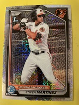 2024 Bowman Chrome Mega Box Prospects (Mojo Refractor) #BCP-229 Stiven Martinez